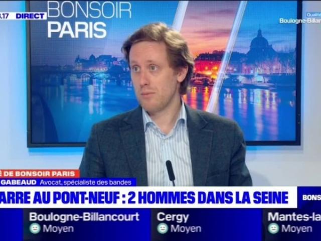 Deux hommes jetés dans la Seine: Me Adrien Gabeaud estime Deux hommes jetés dans la Seine: Me Adrien Gabeaud estime